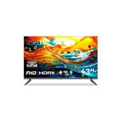 Imagem da oferta Smart TV HQ 43" Full HD Tela Sem Bordas Android 12 Design Slim HQS43NKHM
