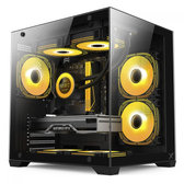 Imagem da oferta Gabinete Gamer BRX Xtreme Glacier Mini Tower 3 Fans