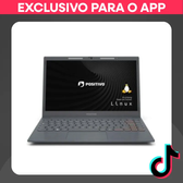 Imagem da oferta Notebook Positivo Vision C14 Intel Celeron Linux 4GB 128GB eMMC 14 HD Lumina BAR Cinza