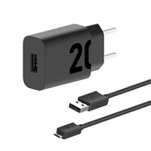 Imagem da oferta Motorola Carregador Turbo Power 20W Cabo 1 Metro Porta USB-A Cabo Micro-USB