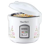 Imagem da oferta Mondial Panela De Arroz Bianca Rice 5, Branco, 400w, 110v - Npe-05-5x