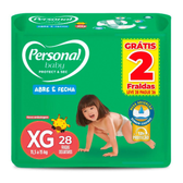 Imagem da oferta Fralda Personal Baby Protect & Sec XG com 28