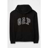 Imagem da oferta Blusa de Moletom Aberta GAP Reta Logo Preto