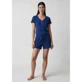 Imagem da oferta Pijama Curto Feminino Em Malha Hering