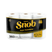 Imagem da oferta Snob Papel Toalha Multiuso Folha Dupla - 3 rolos