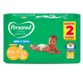 Imagem da oferta Fralda Personal Baby Protect & Sec P com 44