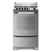 Imagem da oferta Fogão De Piso Electrolux 4 Bocas Inox Com Grill Elétrico e Timer - 56GXQ