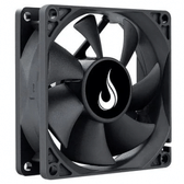 Imagem da oferta Ventoinha Rise Mode Black 80mm - RM-BK-02-FB