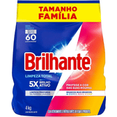 Imagem da oferta Brilhante Lava-Roupas em Pó 4 kg