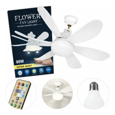Imagem da oferta Lâmpada Led com Ventilador de Teto Bivolt 80w E27