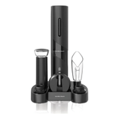 Imagem da oferta Conjunto Kit Abridor De Vinho Portátil Saca Rolhas Elétrico + Acessórios Hamilton Beach Com Cortador De Lacre, Aerador E Bico Para Servir, Bomba De Co