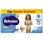 Imagem da oferta Fralda Babysec Ultra Sec XG 76 Unidades