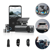 Imagem da oferta Câmera Veicular DDPAI N1 Dual – 1296p + 1080p, Visão Noturna