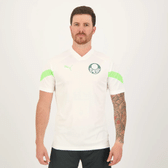 Imagem da oferta Camisa Puma Palmeiras Treino 2023 Branca - Masculina