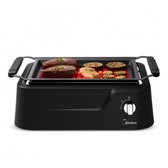 Imagem da oferta Churrasqueira Elétrica Grill Infravermelho sem Fumaça Smokeless GRA20P1 GRA20P2 - Midea