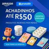Imagem da oferta Achadinhos Imperdíveis até R$50 Promoção 0412 Amazon!