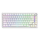 Imagem da oferta Teclado Gamer Mecânico Sem Fio Bluetooth Tri Mode 75% Free Wolf