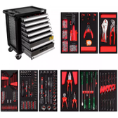 Imagem da oferta Carro de Ferramentas em Cromo Vanádio 393 peças Bumafer