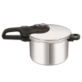 Imagem da oferta Panela de Pressão com Cesta 6L Rochedo em Aço Inox com Fundo Triplo e 5 Sistemas de Segurança - Panelas de Pressão