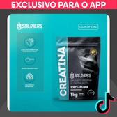 Imagem da oferta Creatina Monohidratada 100% Pura Importada - Soldiers Nutrition