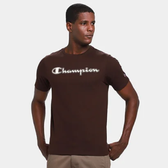 Imagem da oferta Camiseta Champion Script Outline Masculinina Marrom