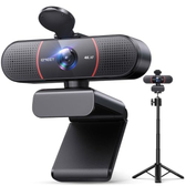 Imagem da oferta EMEET Webcam C960 4K com tripé sensor Sony UHD 4K mini tripé