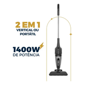 Imagem da oferta Aspirador Pó Britânia 1400w 2 Em 1 220V