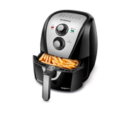 Imagem da oferta MONDIAL Fritadeira Sem Óleo Air Fryer 4L, PretoInox, 1500W, 110V - AFN-40-BI