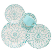 Imagem da oferta Aparelho de Jantar e Chá 20 Pçs Biona Donna Mandala