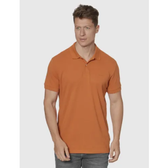 Imagem da oferta Camisa Polo Colcci Masculino 025.01.03115 Marrom Tuile Apenas Logo Da Marca M Liso