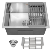 Imagem da oferta HOLTTER Kit Cuba Cozinha Gourmet Aço Inox 304 Resistente Corrosão Acompanha Cesto Escorredor Elegante Chique Fácil Li