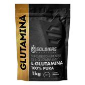 Imagem da oferta Glutamina 1kg suplemento em pó - Soldiers Nutritions