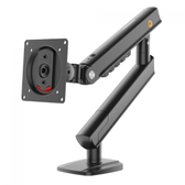 Imagem da oferta Suporte De Mesa Ergonomico North Bayou Single Arm A5 B Articulado Para Monitores 17 Ate 32 Pol Preto