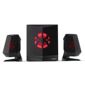Imagem da oferta Caixa de Som Gamer Edifier com Subwoofer X230 Bluetooth Efeitos LED 28W RMS 56W Preto