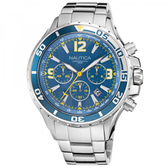 Imagem da oferta Relógio Nautica Masculino Aço NAPNSS219 10 ATM