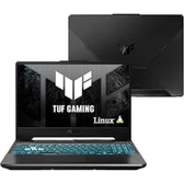 Imagem da oferta Notebook ASUS TUF Gaming A15 RTX 3050 AMD RYZEN 7 8 GB 512 GB SSD KeepOS Tela 15.6'' FHD Graphite Black - FA506NCR-HN089