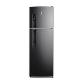 Imagem da oferta Geladeira Electrolux 380L Frost Free Black Inox