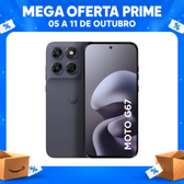 Imagem da oferta Smartphone Motorola Moto G67 5g - 128gb 12gb (4gb Ram + 8gb Ram Boost) Camera 50mp Sony Lytia 600, Tela 1.5k Extreme Amoled 120hz, Ultrarresistente