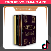 Imagem da oferta Biblioteca Estoica Grandes Mestres Vol 01 - Box com 4 Livros
