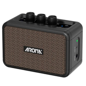Imagem da oferta VEDO Amplificador de Guitarra Elétrica 5W Portátil com Bluetooth, Canais Clean e Overdrive, Bateria Recarregável, Alto-Falante Duplo, Ideal para Pr