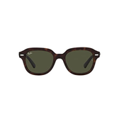 Imagem da oferta Óculos de Sol Ray-Ban Erik 0RB4398 90231 Tam 53 Havana Marrom - Lentes Verde