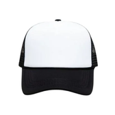 Imagem da oferta Bone Trucker Aba Curva Tela Ajustavel Snapback Preto Branco