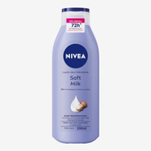 Imagem da oferta Nivea Loção Deo-hidratante Soft Milk 200ml, Hidratação Profunda 72h, Hialurônico Puro, Corporal, Pele Seca