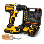 Imagem da oferta Parafusadeira Furadeira Sem Fio Vlx 48v, Kit Completo Com 2 Baterias E Maleta