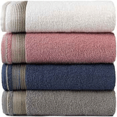 Imagem da oferta Kit Com 4 Toalhas Banhão Gigante Alta Absorção Sublime 70x150cm - KIT 3 (Branco/Rosa/Azul/Gris)