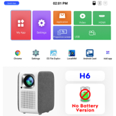 Imagem da oferta Mini Projetor Touyinger H6 Android Full HD 1920*1080p