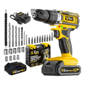 Imagem da oferta Parafusadeira e Furadeira Impacto The Black Tools 38