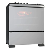 Imagem da oferta Fogão 5 Bocas Dako Diplomata Glass Style com Frente Espelhada Mesa de Vidro e Grill com Timer e Tripla Chama Bivolt