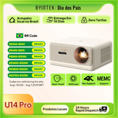 Imagem da oferta Projetor Inteligente BYINTEK U14Pro LOVE 5 Nativo 1080P 1500 ANSI Android 11.0 4K WiFi Foco Automático à Prova de Poei