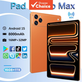 Imagem da oferta Mais Recente Estilo Pad 17 Pro Max Tablet PC 10.1 Polegadas 16GB + 1TB Para Serviços Comerciais E Android Educacional E
